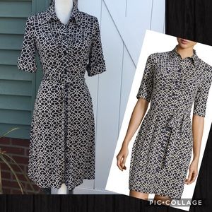 Laundry by Shelli Segal Snapdragon Shirt Dress